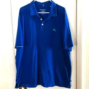 Tommy Bahama IslandZone Blue w/Swordfish Emblem Polo Shirt Size XXL